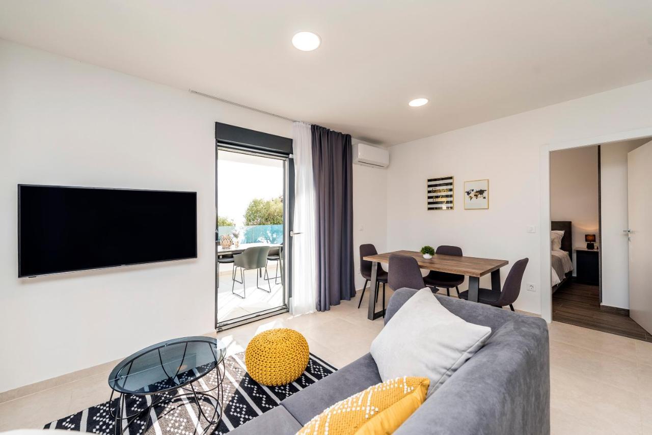 Villa Fresca Bibinje Bagian luar foto