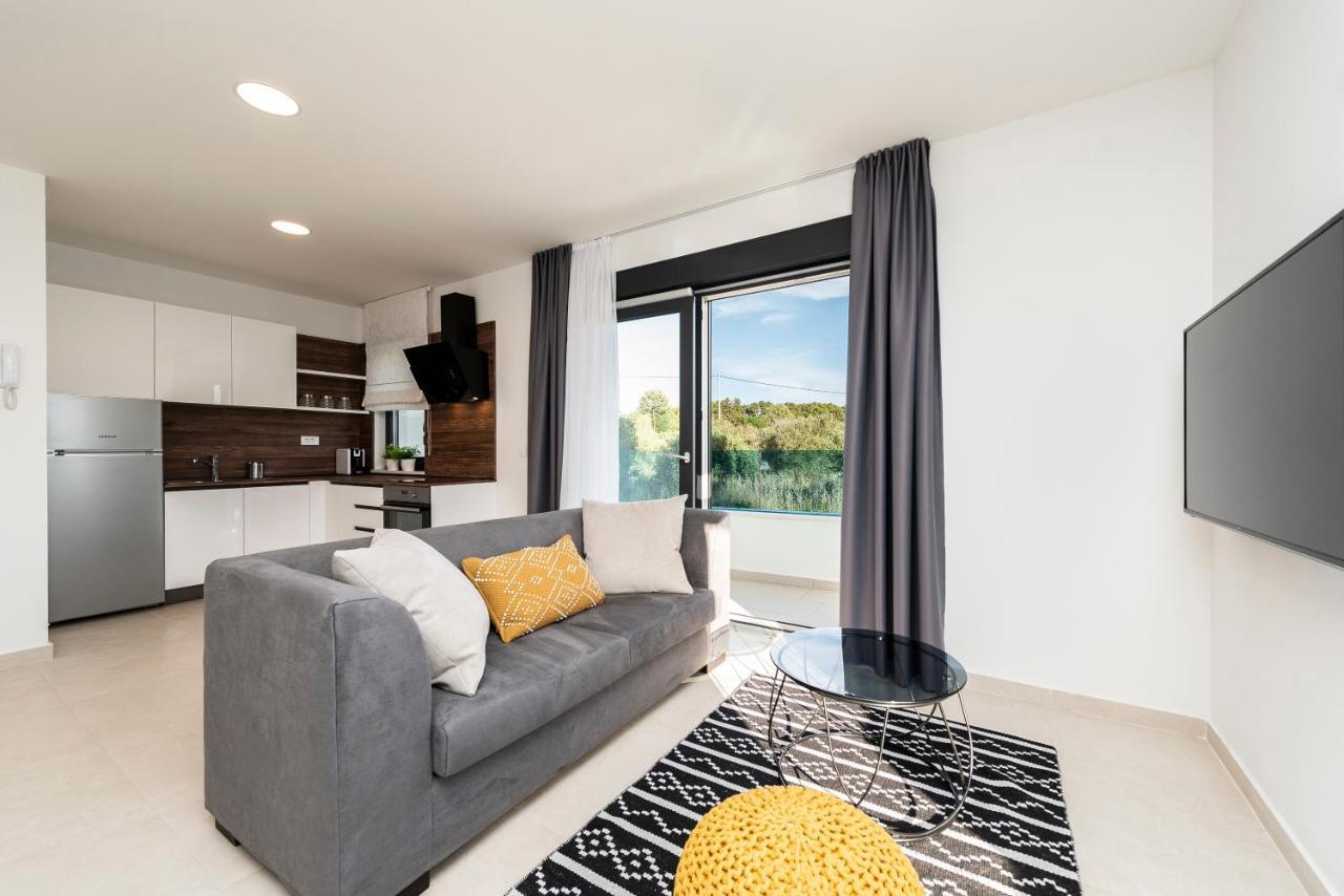Villa Fresca Bibinje Bagian luar foto