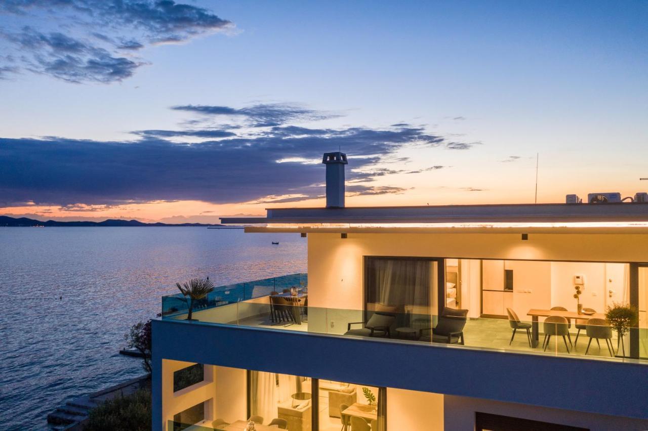 Villa Fresca Bibinje Bagian luar foto