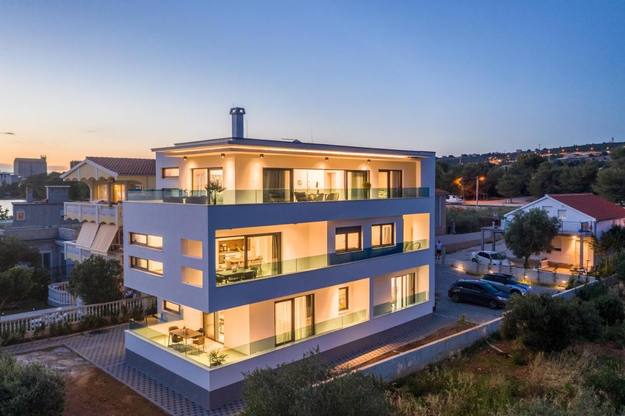 Villa Fresca Bibinje Bagian luar foto